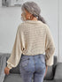 Zipper Drawstring Lapel Knit Pullover Polo Shirt - ROUTINE FASHION